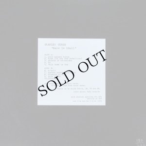 画像2: Charles Curse "Rain in Skull" [LP]