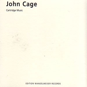 画像1: John Cage "Cartridge Music" [CD]