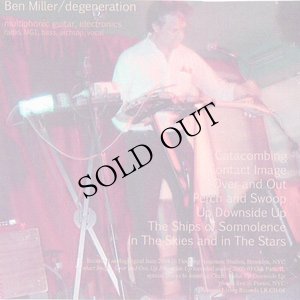 画像2: Ben Miller/degeneration "Over and Out" [CD-R]