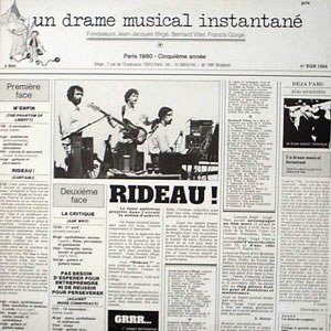画像2: Un Drame Musical Instantane "Rideau!" [LP]