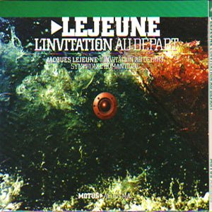 画像1: Jacques Lejeune "L'Invitation Au Depart" [CD]