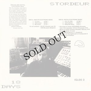 画像2: Andre Stordeur "18 Days" [CD-R]
