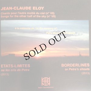 画像1: Jean-Claude Eloy "Etats-Limites" [CD]