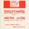 Francoise Barriere & Christian Clozier "Ritratto Di Giovane / Symphonie Pour Un Enfant Seul" [2CD-R]