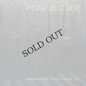 画像1: Pseudo Code "Remains To Be Heard Volume 1 & 2" [2CD]