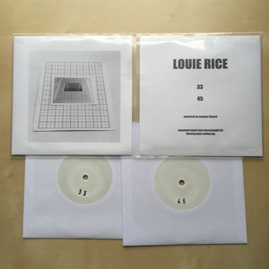 画像2: Louie Rice "33/45" [7"]