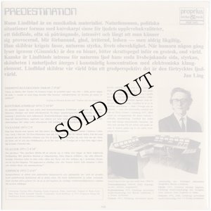 画像2: Rune Lindblad "Predestination" [CD-R]