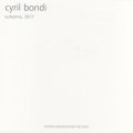 Cyril Bondi "Euhesma, 2017" [CD]