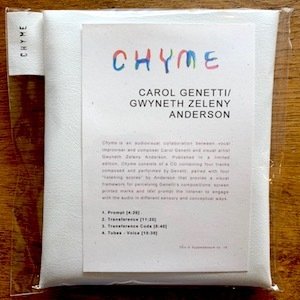 画像1: Carol Genetti / Gwyneth Zeleny Anderson «CHYME» [CD-R + Score]