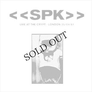 画像1: SPK "At The Crypt" [CD]