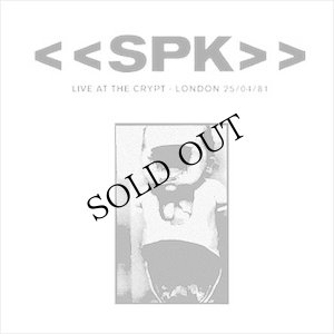 画像1: SPK "At The Crypt" [CD]