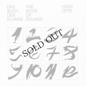 画像1: Hans Otte "Das Buch Der Klange = The Book Of Sounds" [CD]