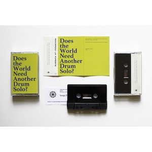 画像2: Riccardo La Foresta "Does the world need another drum solo?" [Cassette]