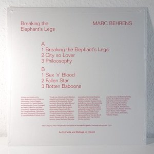 画像2: Marc Behrens "Breaking the Elephant’s Legs" [LP]