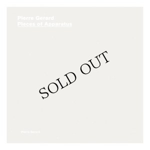 画像1: Pierre Gerard "Pieces Of Apparatus" [CD]