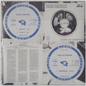 画像2: karel goeyvaerts / lucien goethals “ipem 1963-73, I.P.E.M., Elektronische Produktie Van I.P.E.M.” [2CD-R]