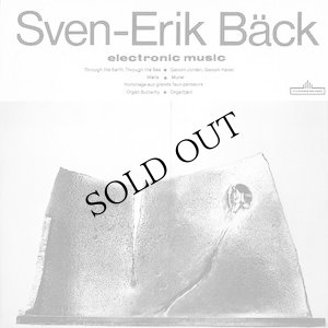 画像1: Sven-Erik Back "Electronic Music" [LP]