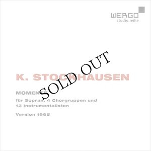 画像1: Karlheinz Stockhausen "Momente - Version 1965" [CD]