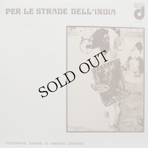 画像1: Fabrizio Cassano "Per Le Strade Dell'India" [LP]