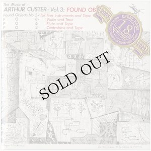 画像1: Arthur Custer "Found Objects" [CD-R]
