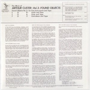 画像2: Arthur Custer "Found Objects" [CD-R]