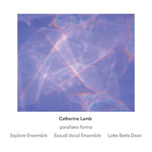 画像1: Catherine Lamb "parallaxis forma" [CD]