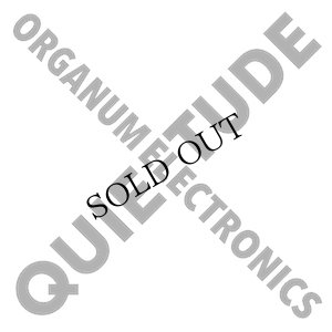 画像1: Organum Electronics "Quitude" [CD]