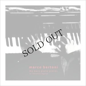 画像1: Marco Bertoni "My Easy Piano Pieces - A Ridiculous Legacy" [CD + Book]