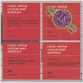 Lilli Friedemann, Gertrud Meyer-Denkmann, Rudolf E. Hagen "Rote Reihe Universal Edition Singles" [CD-R]