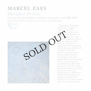 画像1: Marcel Zaes "Parallel Prints" [CD]