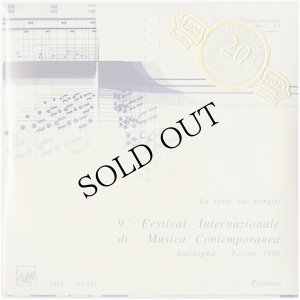 画像1: V.A "9°, 10º Festival Internazionale Di Musica Contemporanea Antidogma - Torino 1986, 1987 +" [3CD-R]