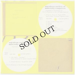 画像5: V.A "American Society Of University Composers, Inc., Supplement to Proceeding 7/8" [4CD-R]