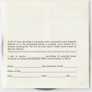 画像3: V.A "American Society Of University Composers, Inc., Supplement to Proceeding 7/8" [4CD-R]