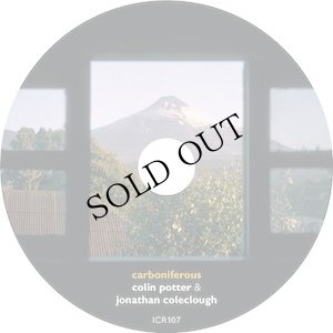画像2: Colin Potter & Jonathan Coleclough "Carboniferous" [CD]