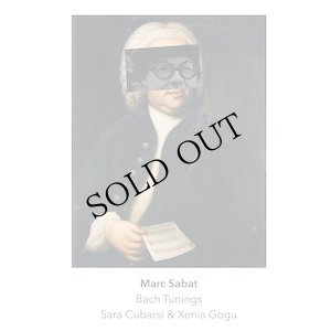 画像1: Marc Sabat / Johann Sebastian Bach "Bach Tunings" [CD]