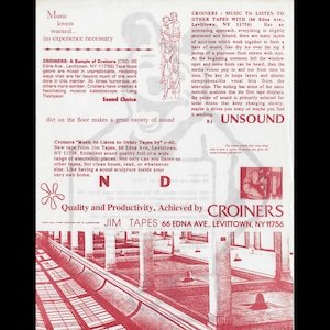 画像3: Croiners "Music To Listen To Other Tapes By" [CD]