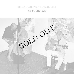 画像1: Derek Bailey / Simon H. Fell "At Sound 323" [White 2LP]