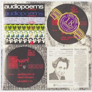 画像1: Henri Chopin "Audiopoems, Audiopoems, Poesie Sonore" [2CD-R]