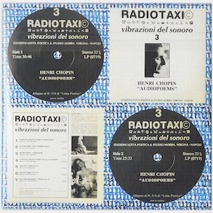 画像2: Henri Chopin "Audiopoems, Audiopoems, Poesie Sonore" [2CD-R]