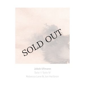 画像1: Jakob Ullmann "Solo I / Solo IV" [CD]