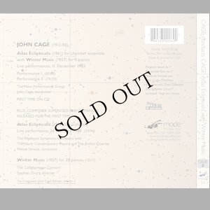 画像2: John Cage "Complete Cage Edition Vol. 2: Atlas Eclipticalis with Winter Music" [3CD]