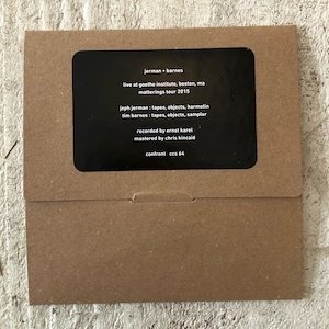 画像2: Jeph Jerman / Tim Barnes "Goethe" [CD-R]