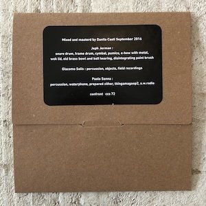 画像2: Jeph Jerman / Giacomo Salis / Paolo Sanna "KIO GE" [CD-R]