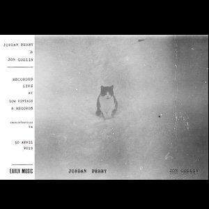 画像1: Jordan Perry & Jon Collin "Charlottesville, 10 April 2019" [CD-R]