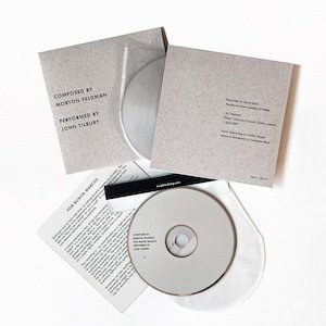 画像3: Morton Feldman, John Tilbury "For Bunita Marcus" [2CD]