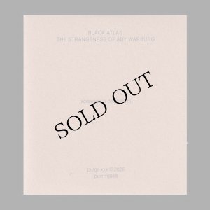 画像1: xcrswegx "Black Atlas: The Strangeness of Aby Warburg" [CD]