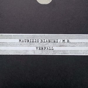 画像1: Maurizio Bianchi "Verfall" [CD-R]