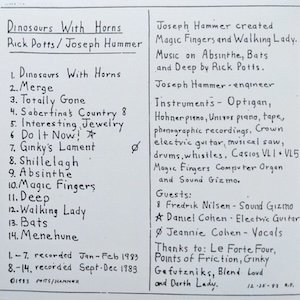 画像3: Dinosaurs With Horns [CD]