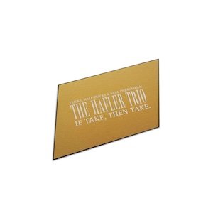 画像2: The Hafler Trio "If Take, Then Take: Tricks, Half-Tricks & Real Phenomena" [2CD+DVD+cards and enamel pin]