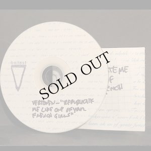 画像3: Vertonen "Reduplicate Me Like One Of Your French Girls" [CD-R + Booklet]
